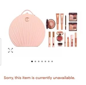 Charlotte Tilbury Soft Pink & Rose Gold Eyeshadow & Face Makeup Set